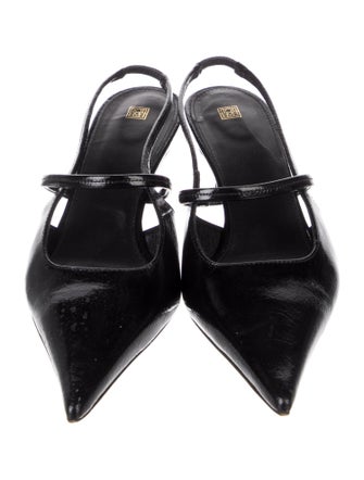 TOTEME Leather Slingback Pumps