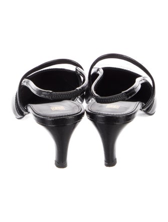 TOTEME Leather Slingback Pumps