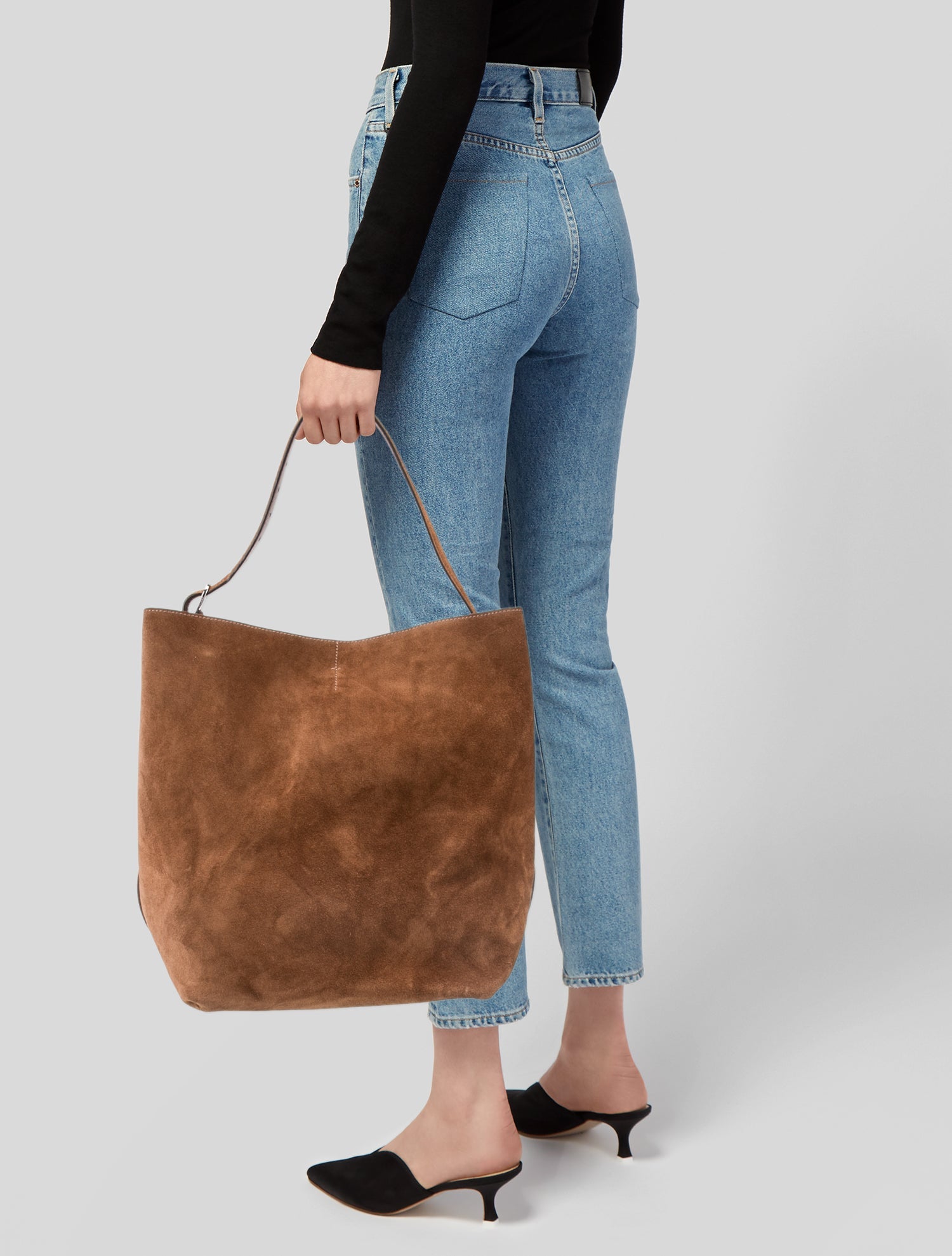 TOTEME Suede Tote