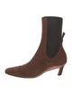 TOTEME Suede Sock Boots