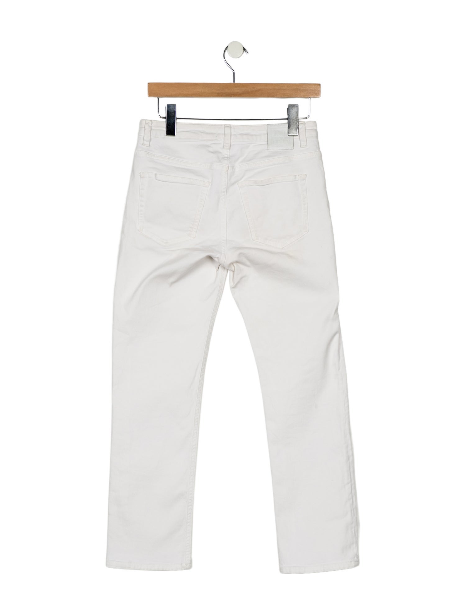 TOTEME Mid-Rise Straight Leg Jeans