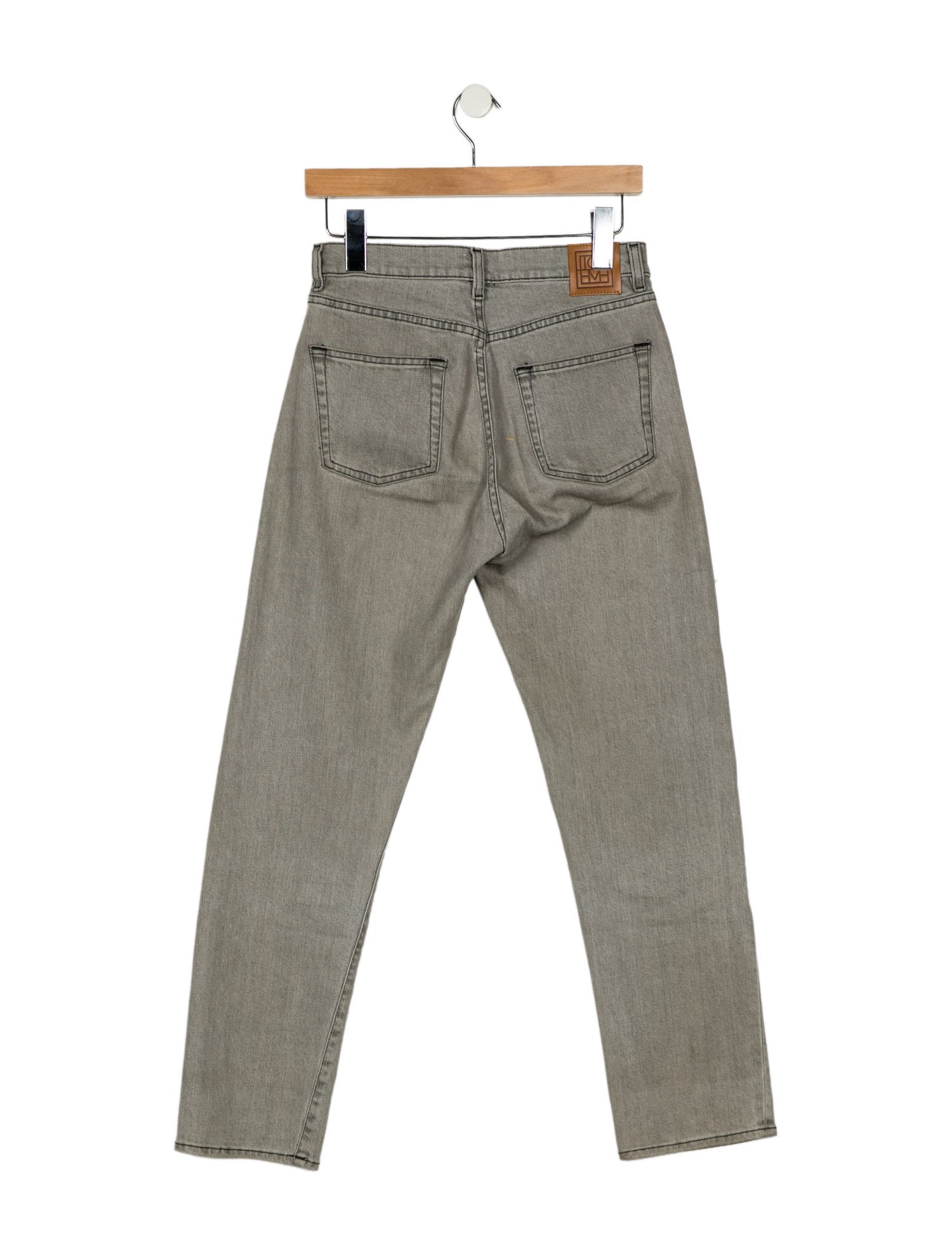 TOTEME High-Rise Straight Leg Jeans