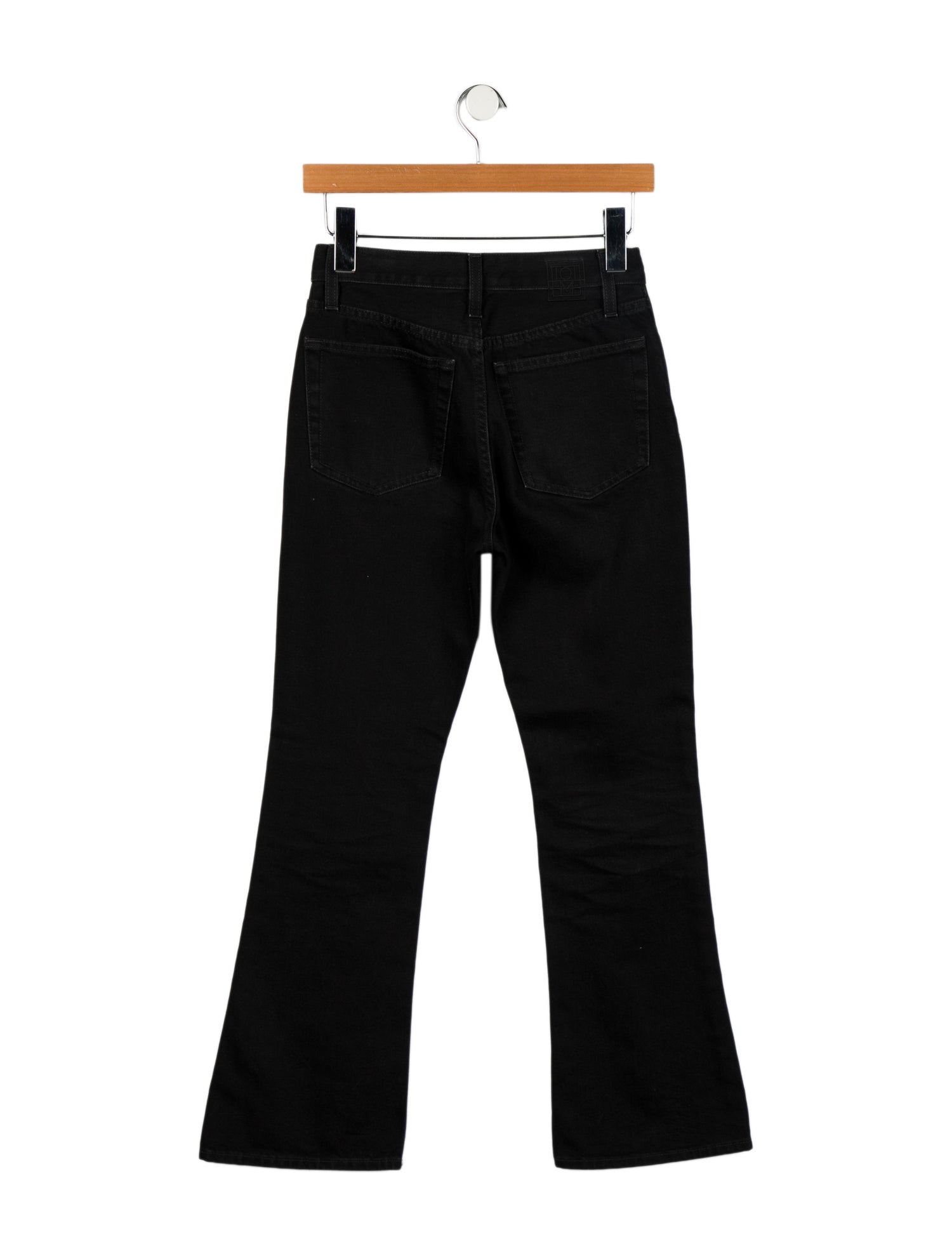 TOTEME Mid-Rise Wide Leg Jeans