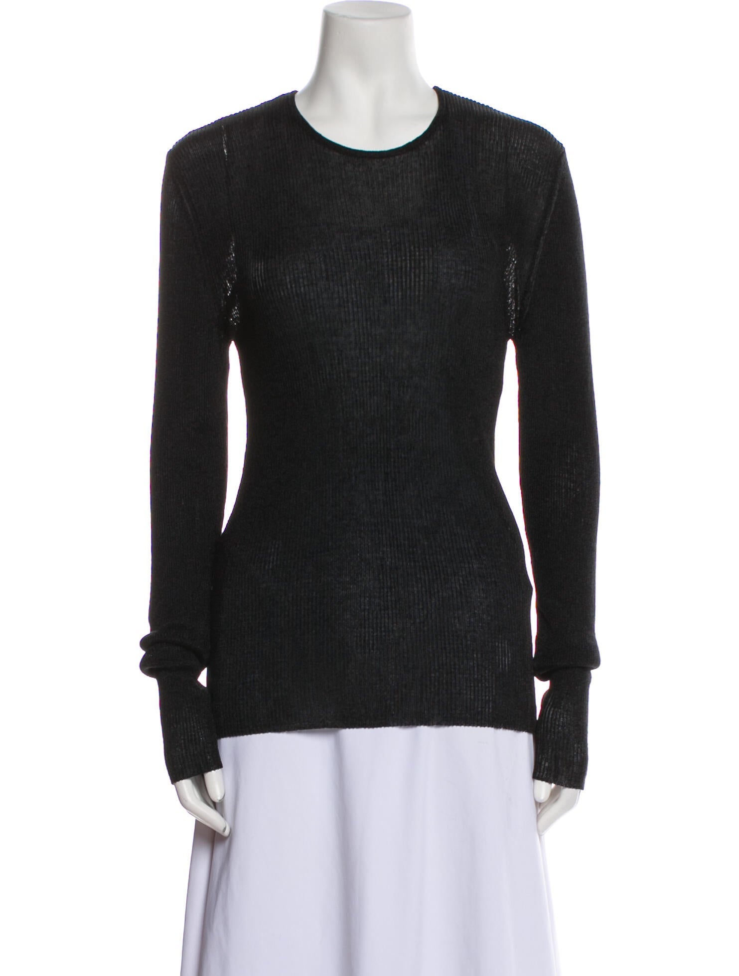 TOTEME Crew Neck Long Sleeve Top w/ Tags