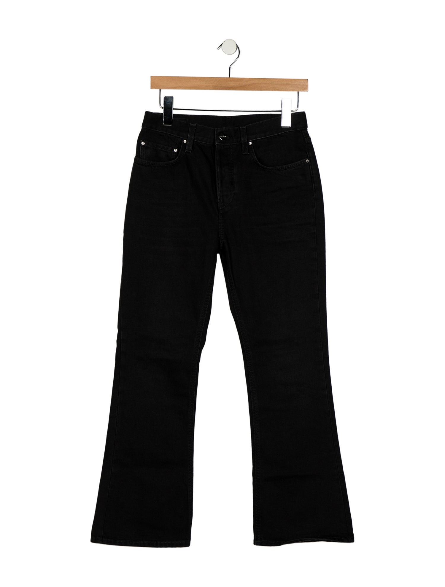 TOTEME Mid-Rise Wide Leg Jeans