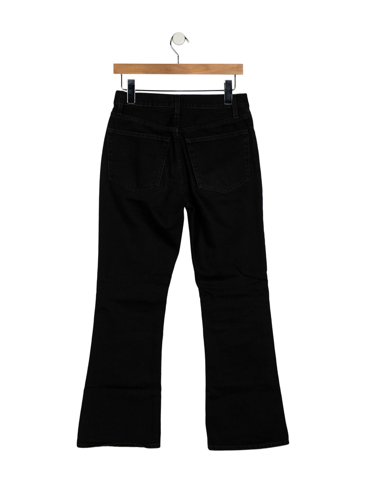 TOTEME Mid-Rise Wide Leg Jeans