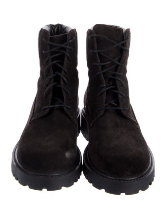 TOTEME Leather Combat Boots
