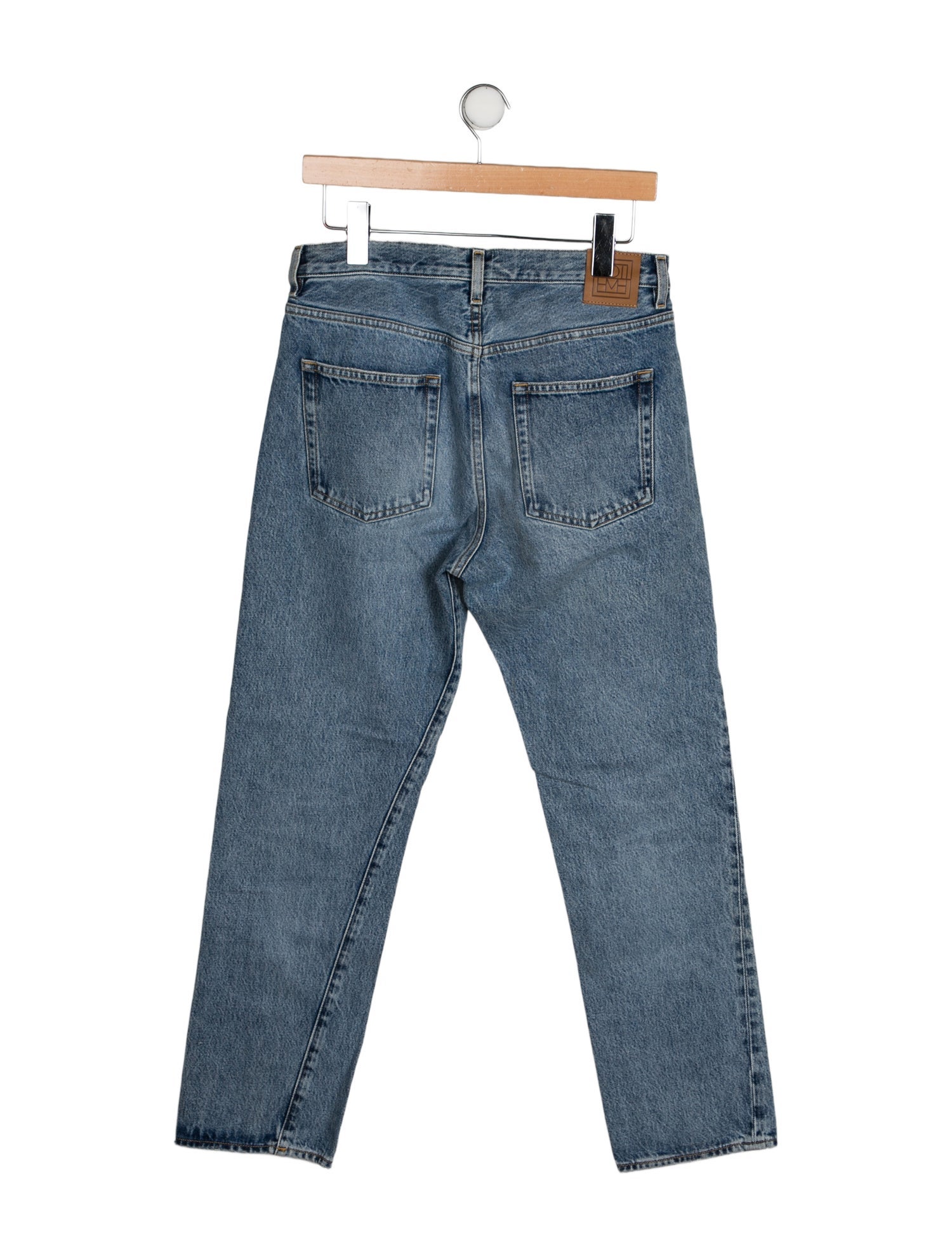 TOTEME High-Rise Straight Leg Jeans w/ Tags