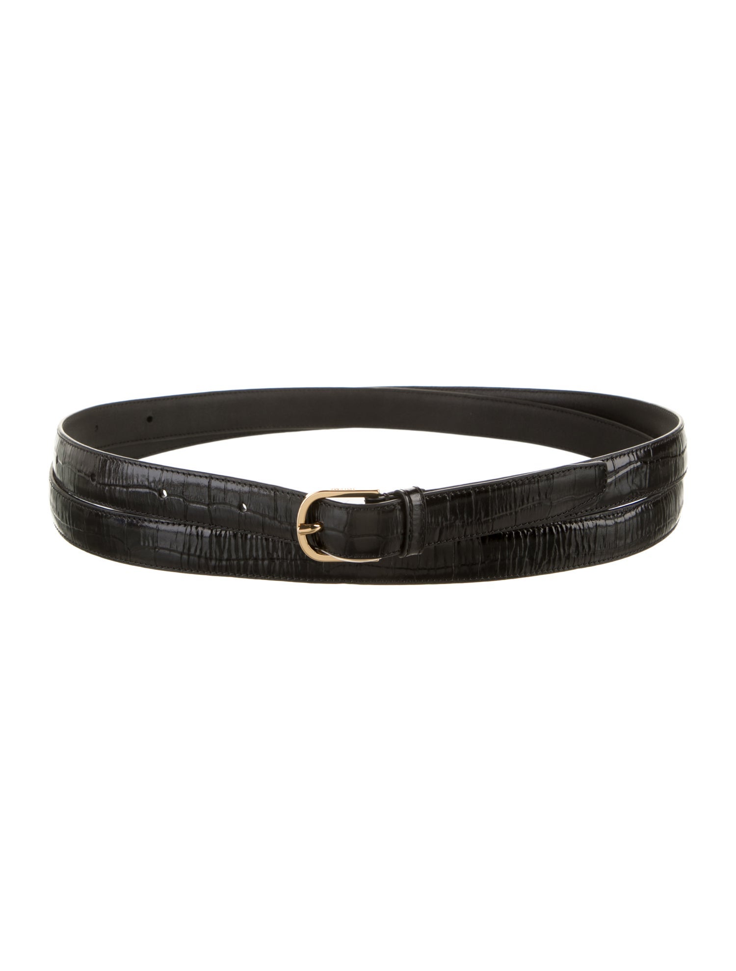 TOTEME Embossed Leather Belt