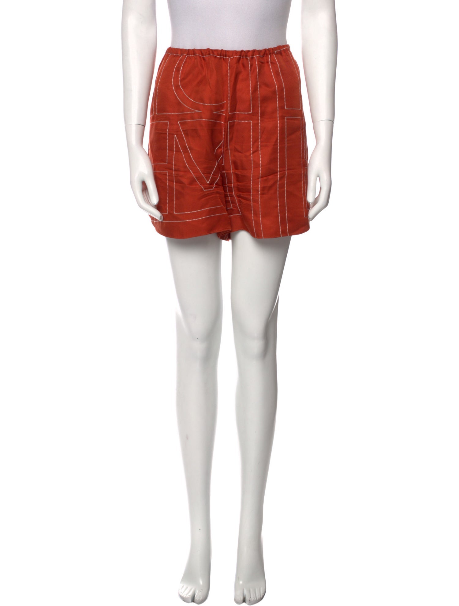 TOTEME Silk Mini Shorts