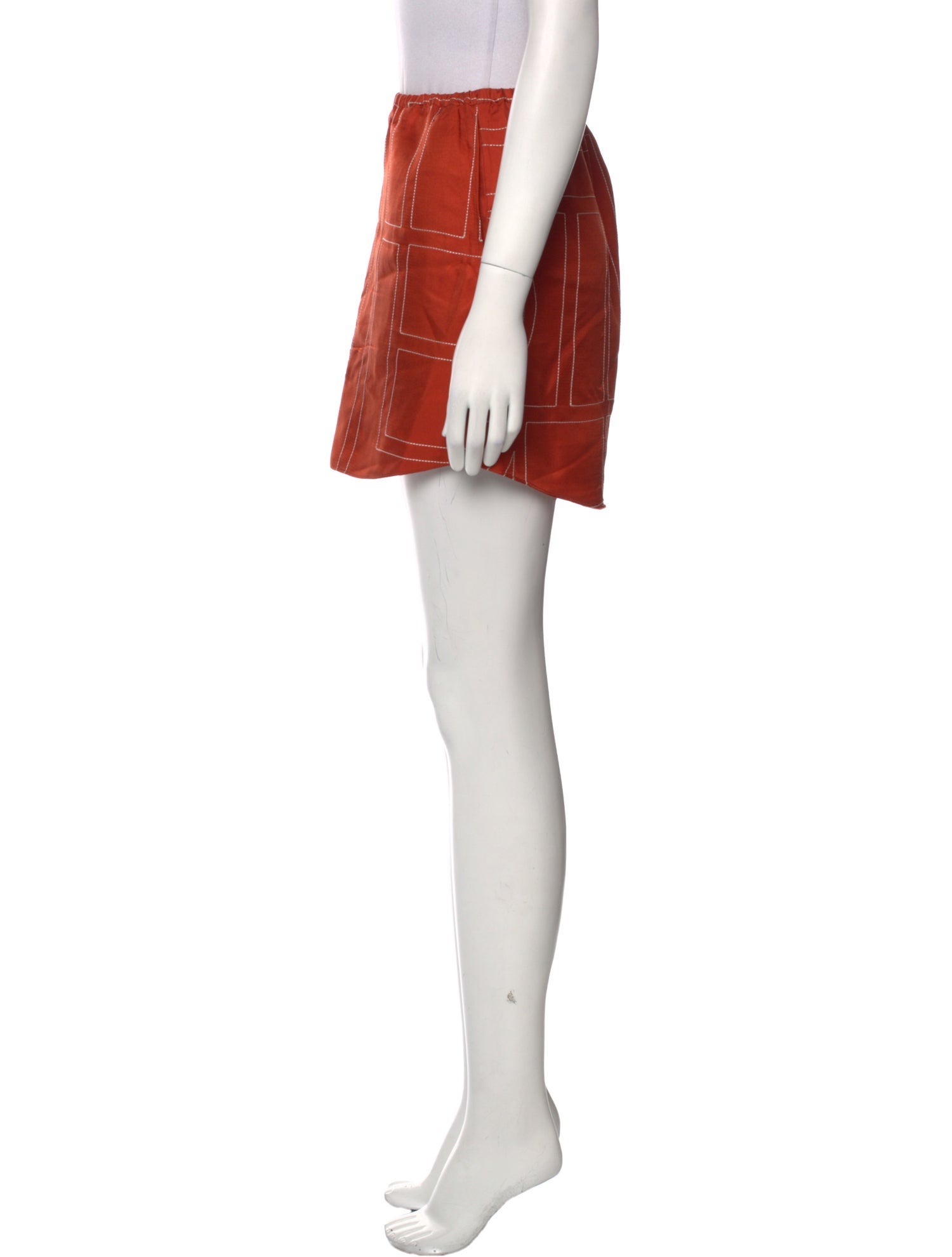 TOTEME Silk Mini Shorts