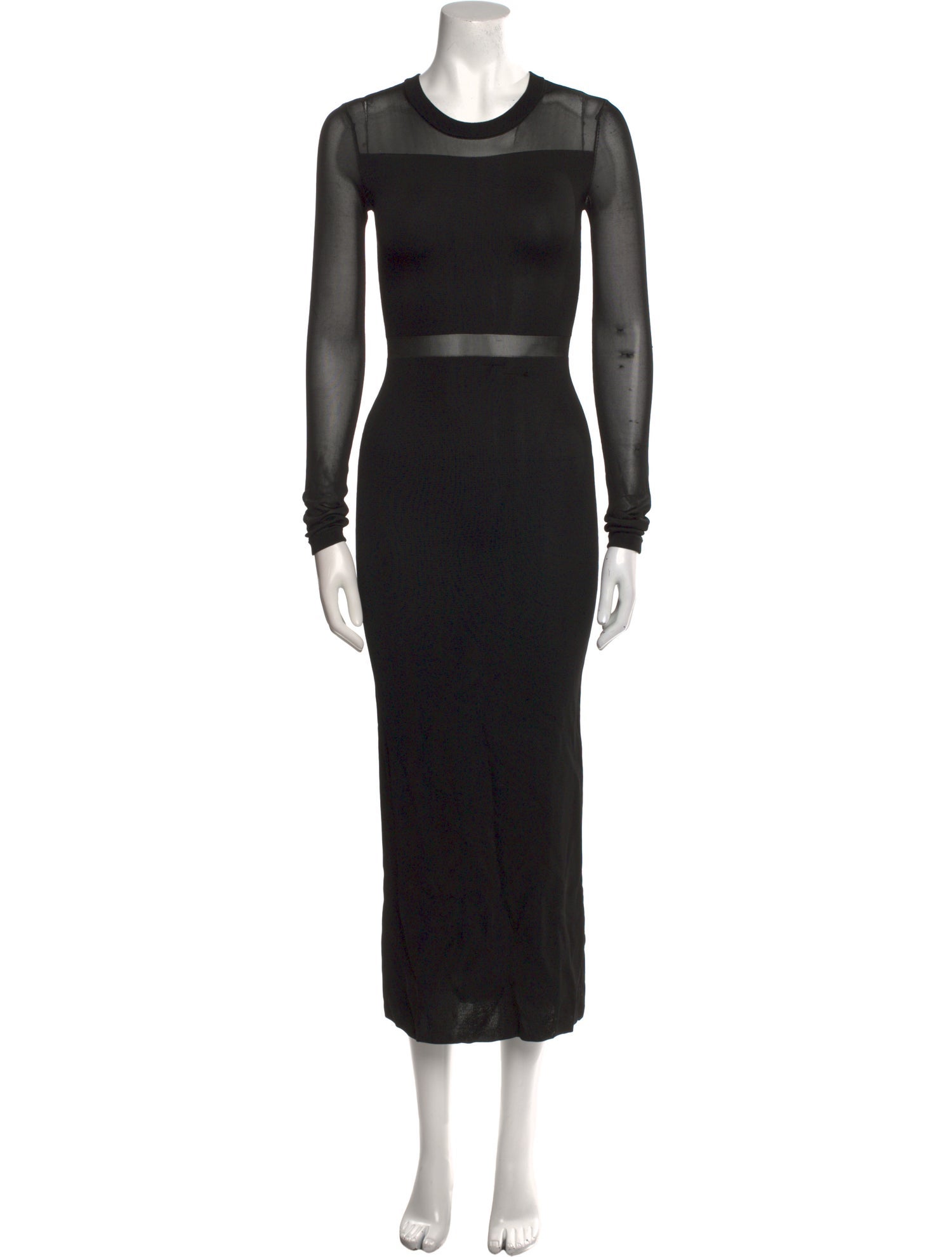 TOTEME Crew Neck Long Dress