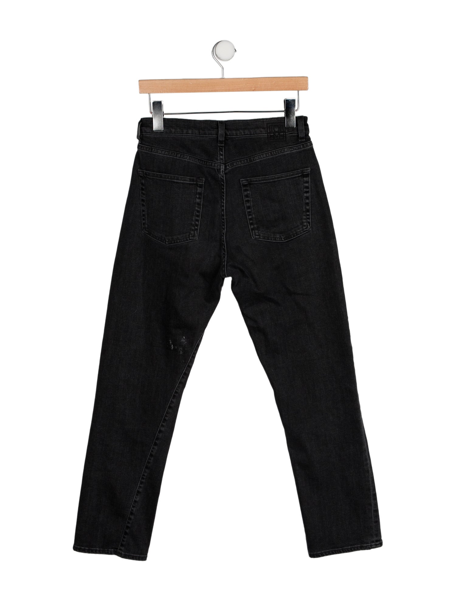 TOTEME Mid-Rise Straight Leg Jeans
