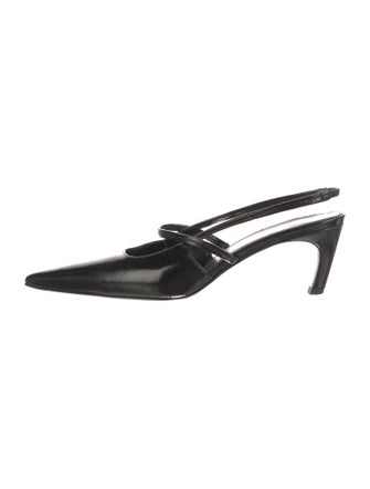 TOTEME Leather Slingback Pumps