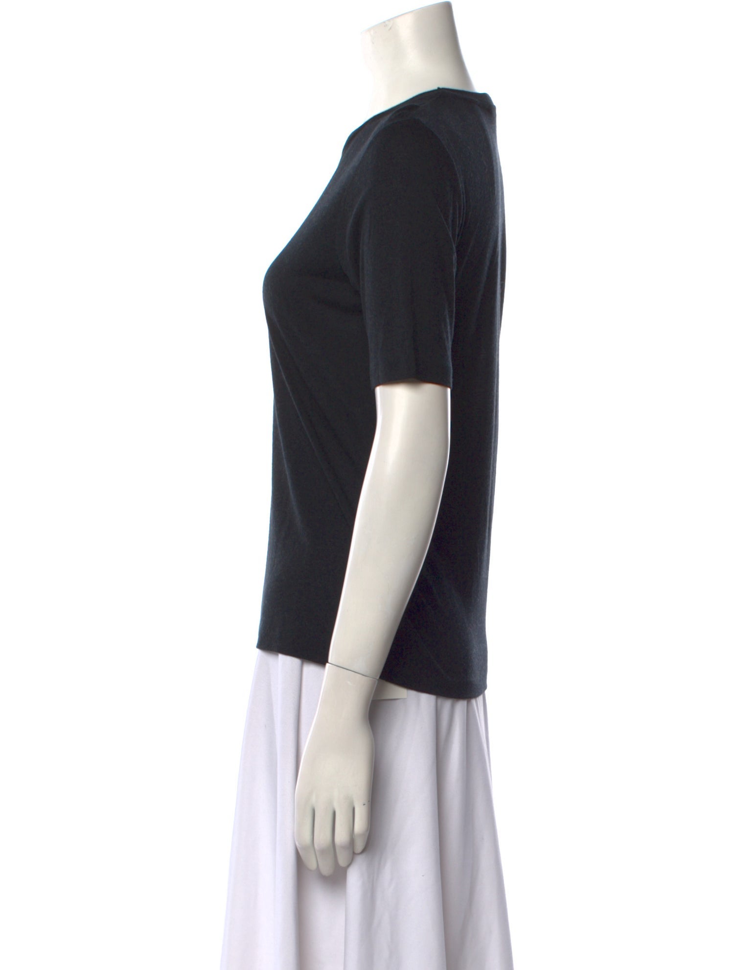 TOTEME Crew Neck Short Sleeve T-Shirt