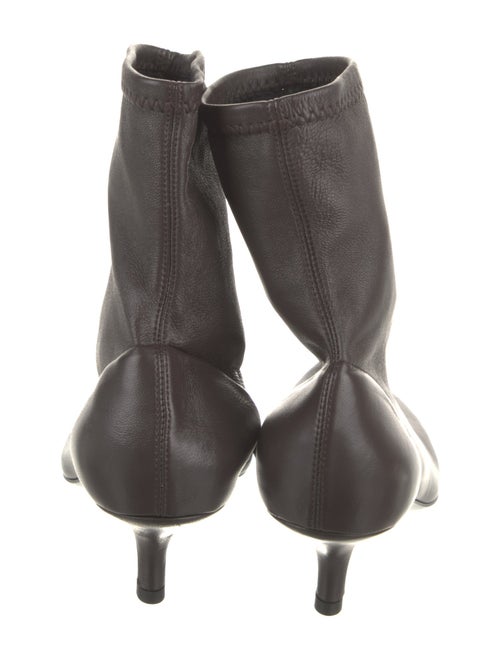 TOTEME Leather Sock Boots
