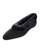 TOTEME Fur Fur Trim Flats