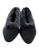 TOTEME Fur Fur Trim Flats