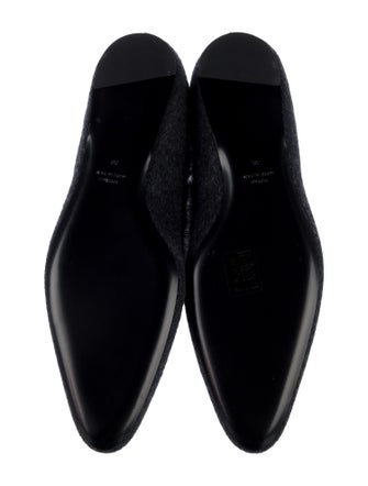 TOTEME Fur Fur Trim Flats