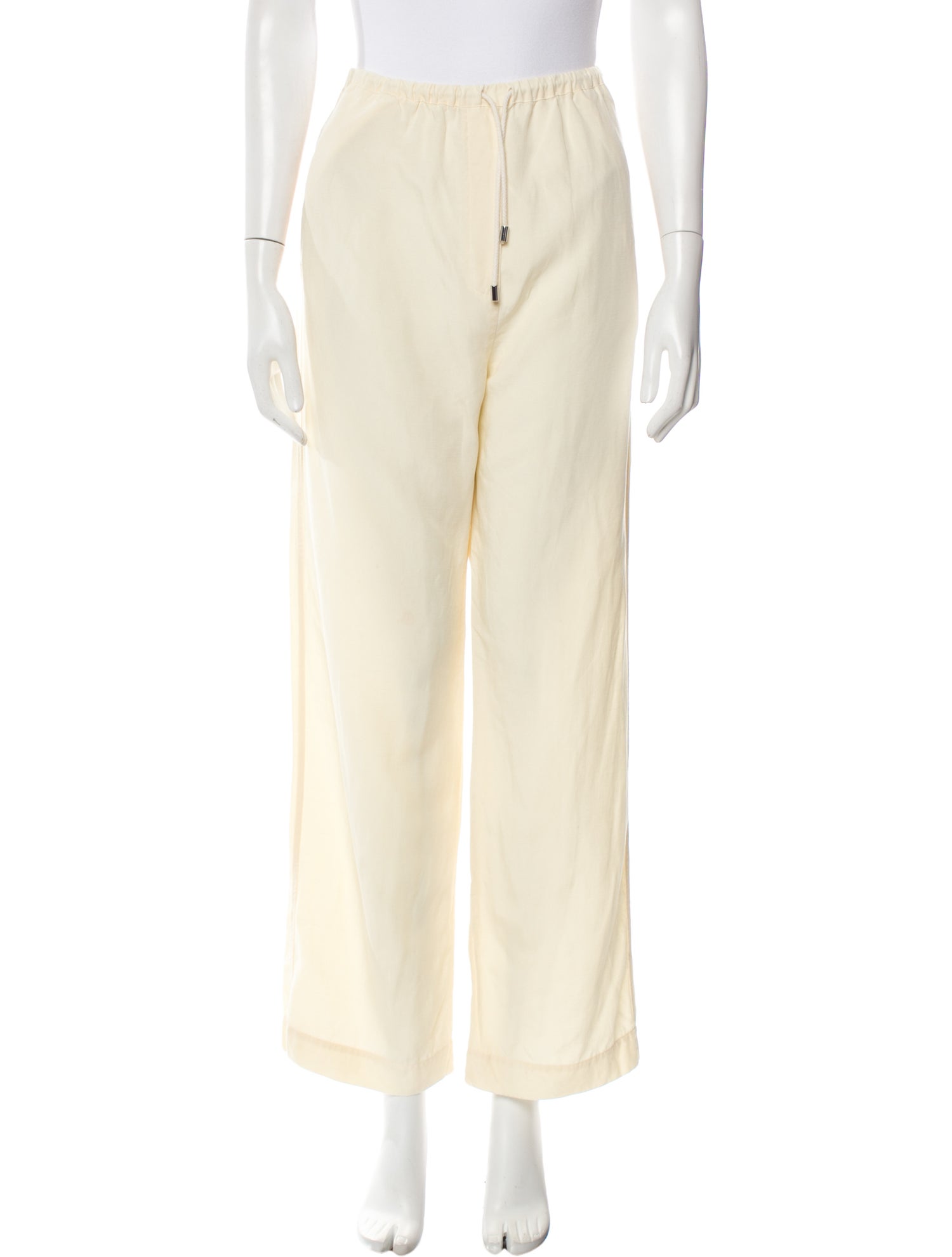 TOTEME Linen Wide Leg Pants