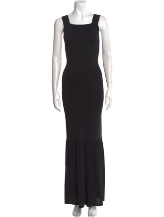 TOTEME Square Neckline Long Dress