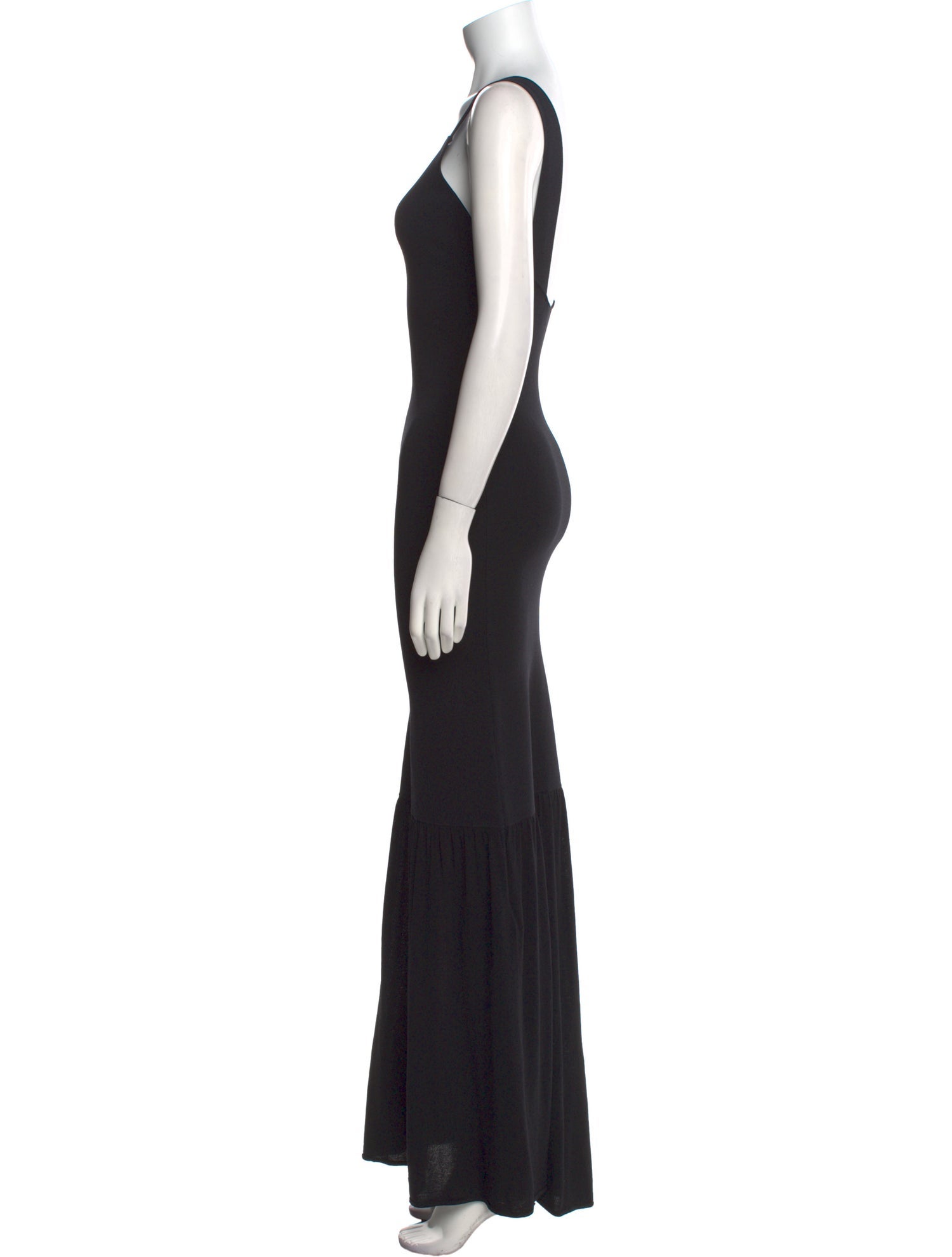 TOTEME Square Neckline Long Dress