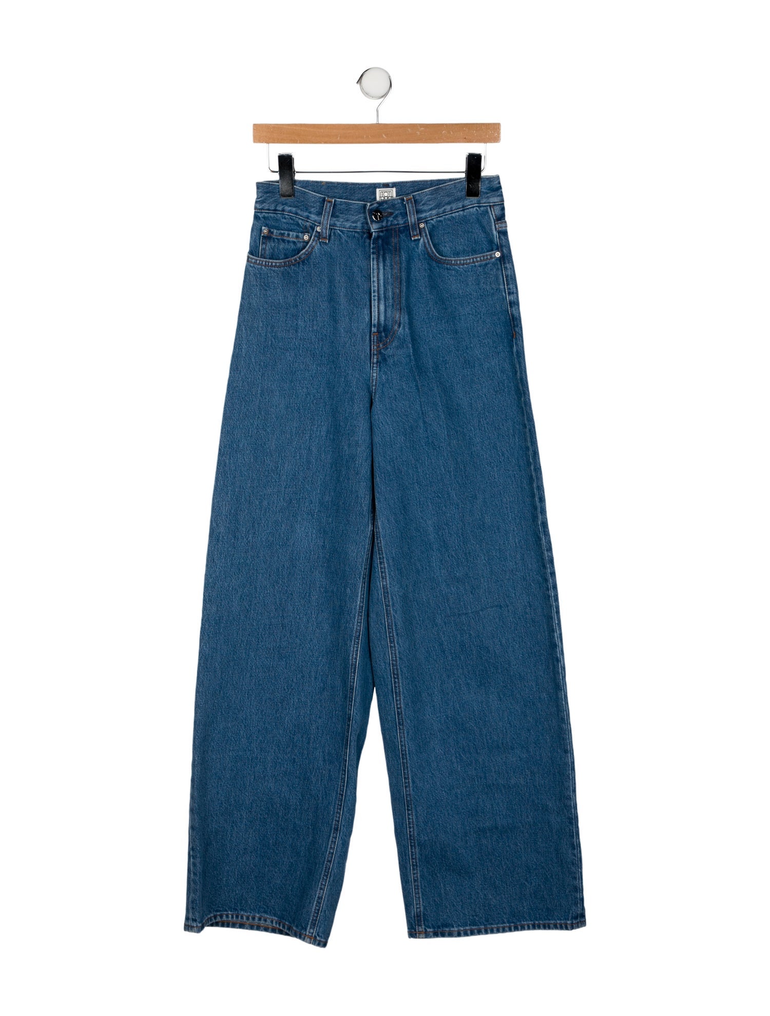 TOTEME High-Rise Wide Leg Jeans