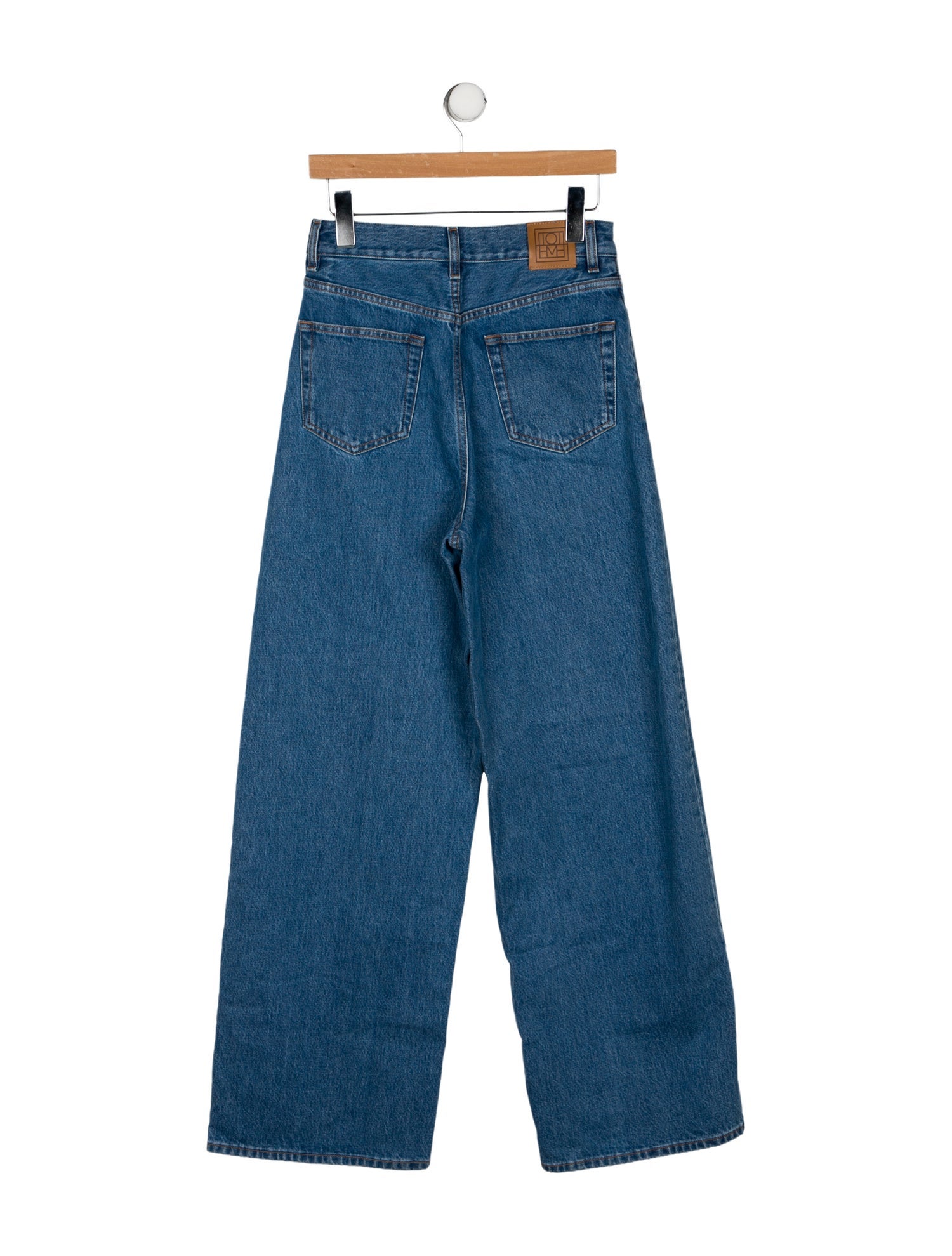 TOTEME High-Rise Wide Leg Jeans