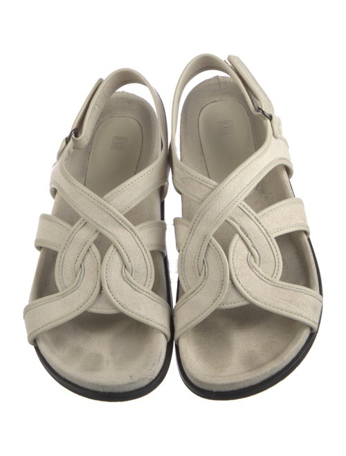 TOTEME Canvas Slingback Sandals