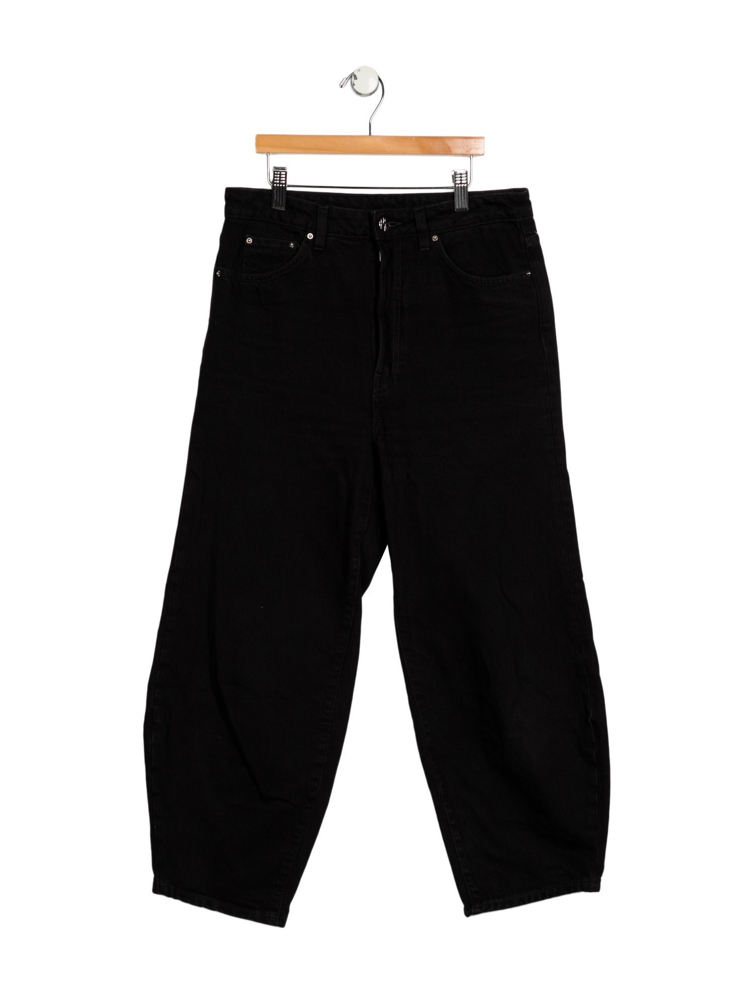 TOTEME High-Rise Straight Leg Jeans