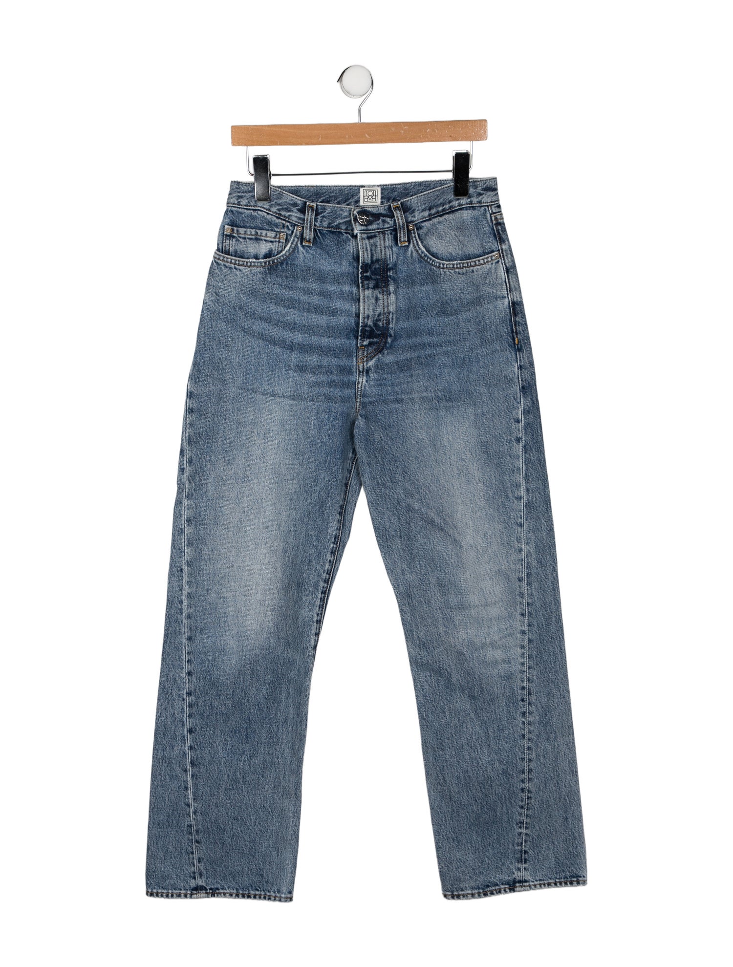 TOTEME High-Rise Wide Leg Jeans