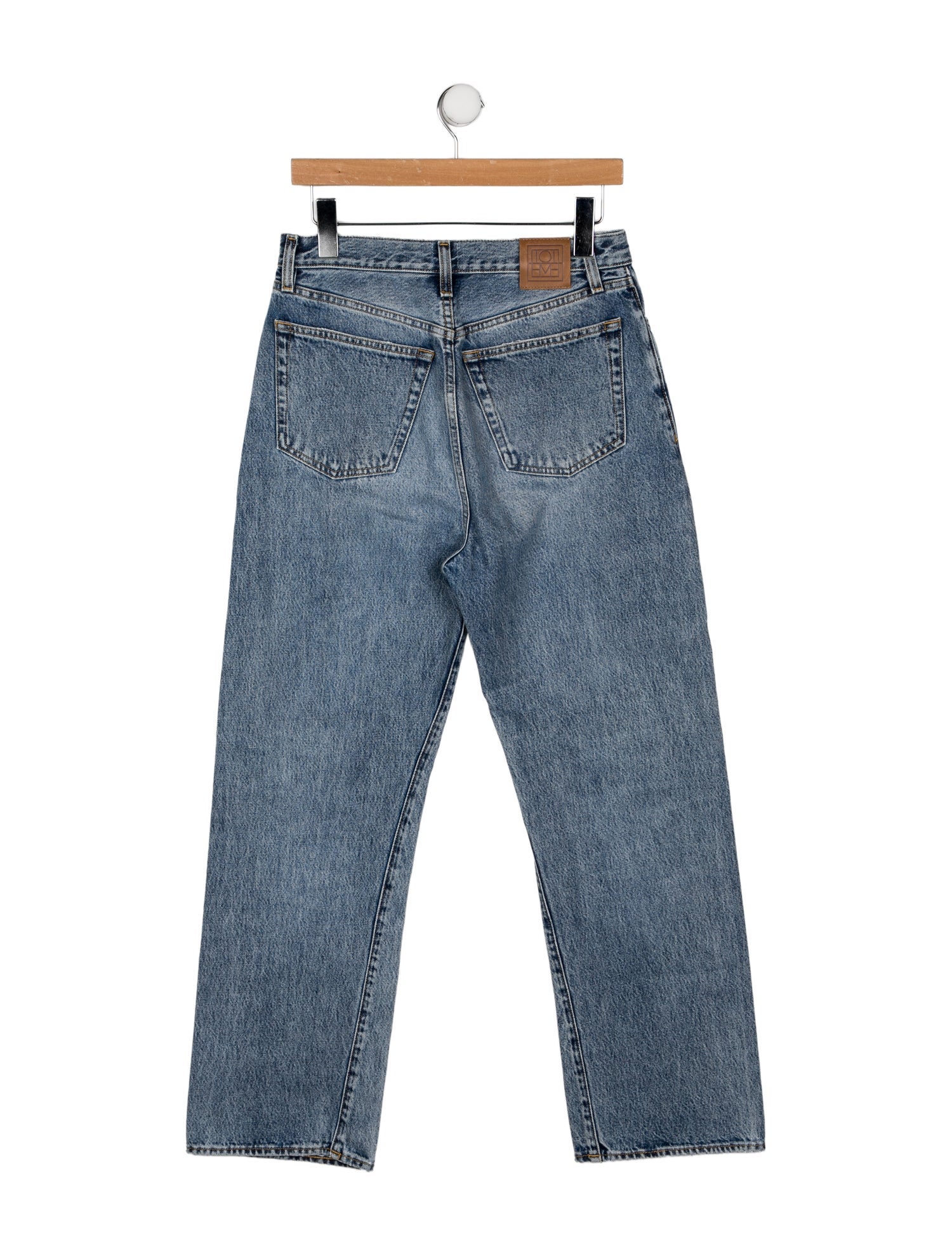 TOTEME High-Rise Wide Leg Jeans