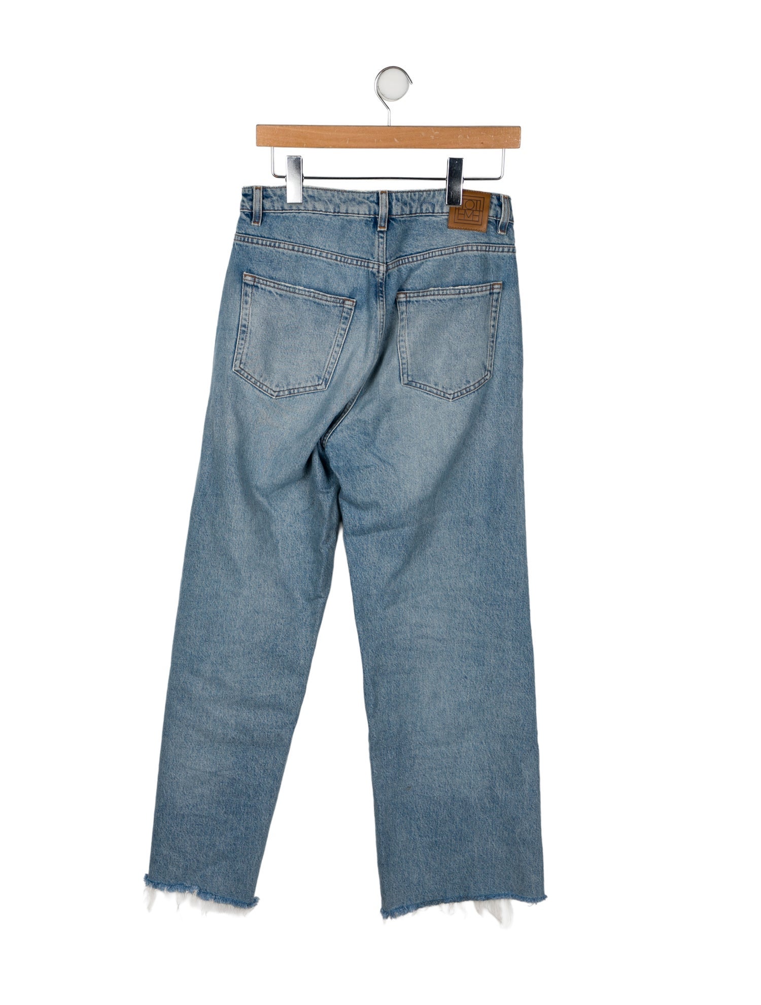 TOTEME High-Rise Wide Leg Jeans