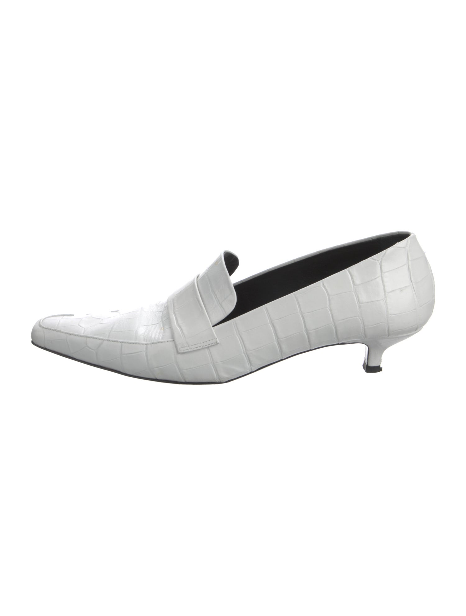 TOTEME Leather Printed Mules