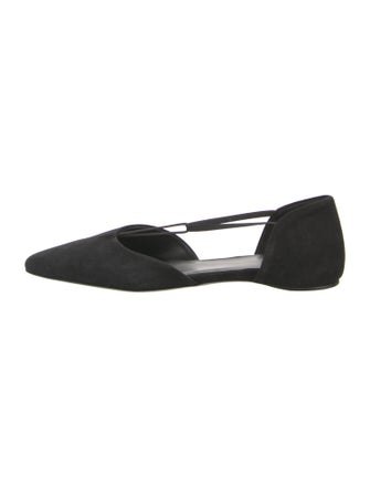TOTEME Suede D'Orsay Flats