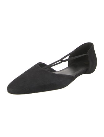TOTEME Suede D'Orsay Flats