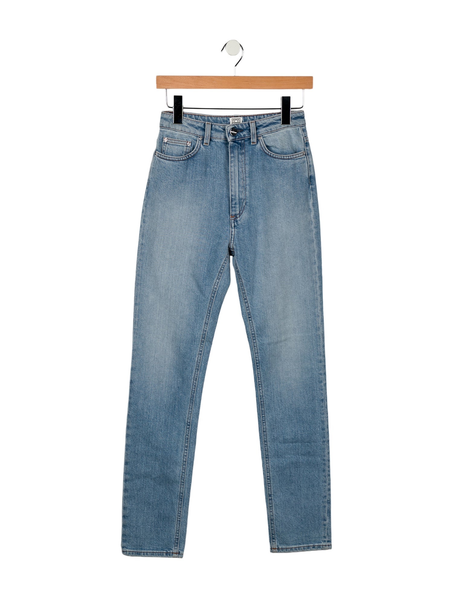 TOTEME High-Rise Skinny Leg Jeans