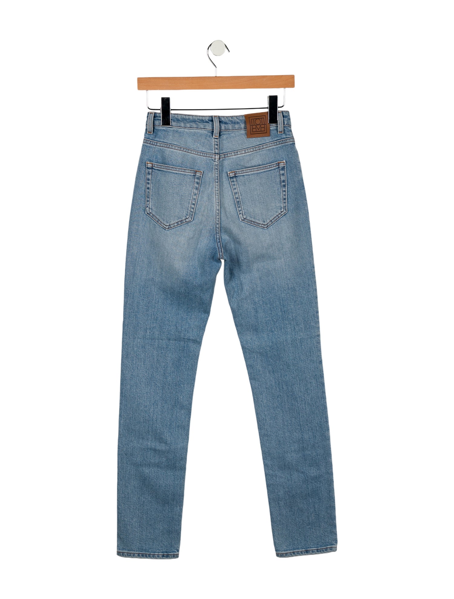 TOTEME High-Rise Skinny Leg Jeans