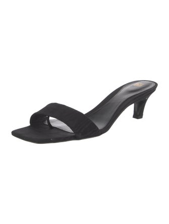 TOTEME Satin Printed Slides