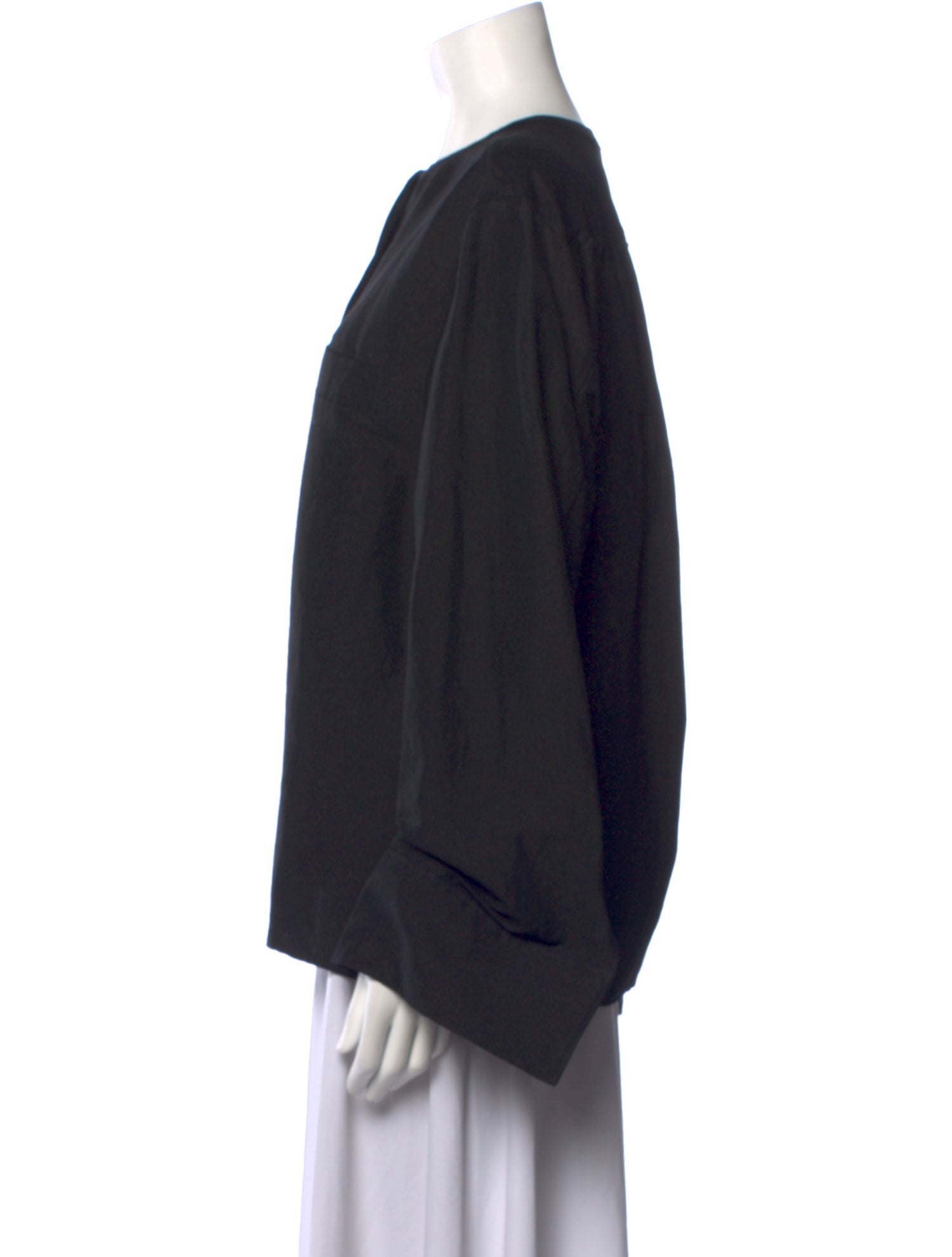 TOTEME Linen Crew Neck Sweatshirt