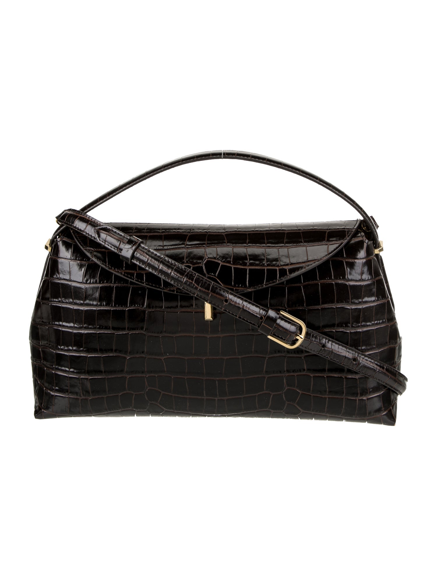 SAINT LAURENT カラ付きロンクコト 805977Y2K39 2347 Saint Laurent Baby Raffia Monogram Downtown Cabas - Black