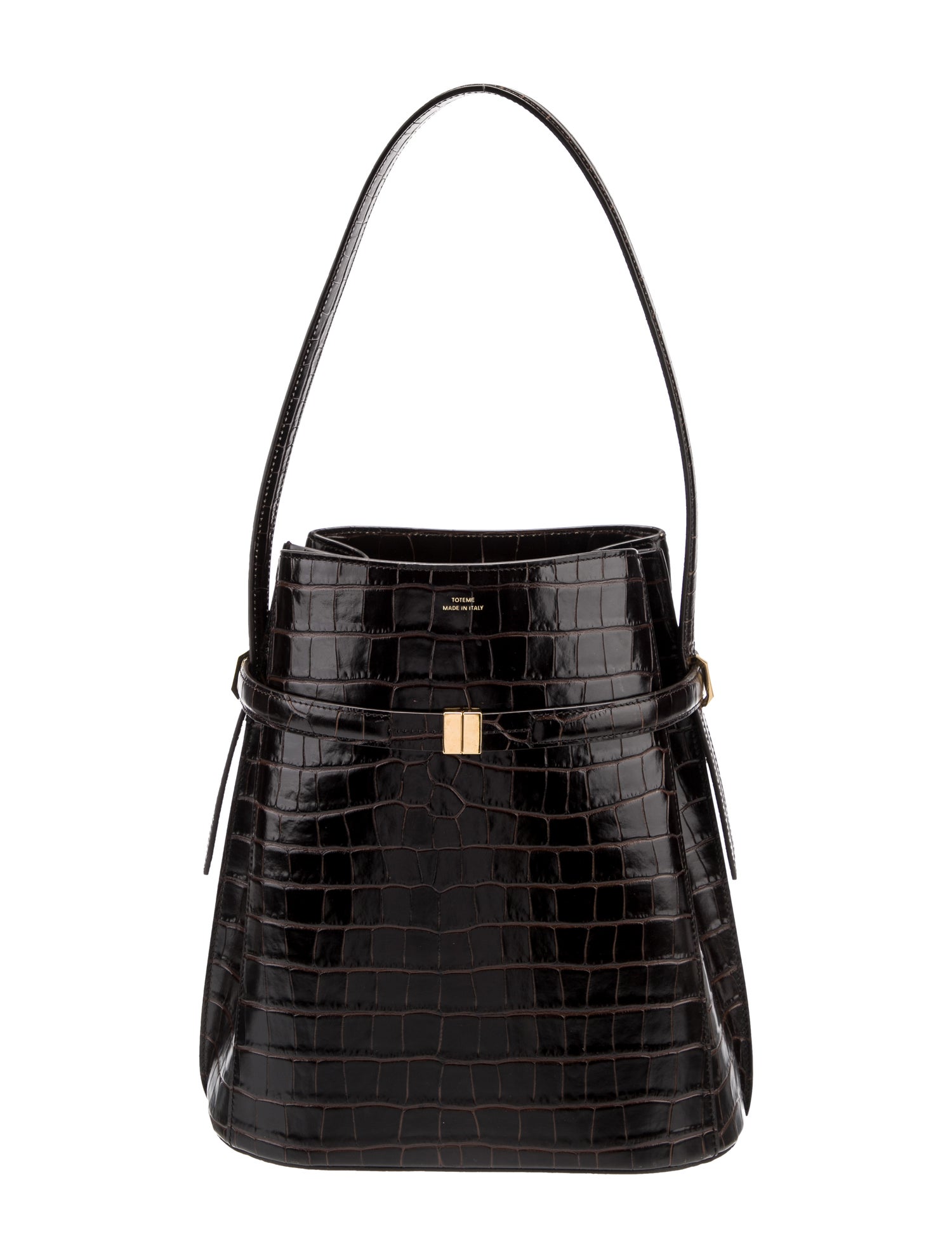 TOTEME Embossed Leather belt