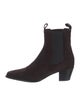 TOTEME Suede Chelsea Boots