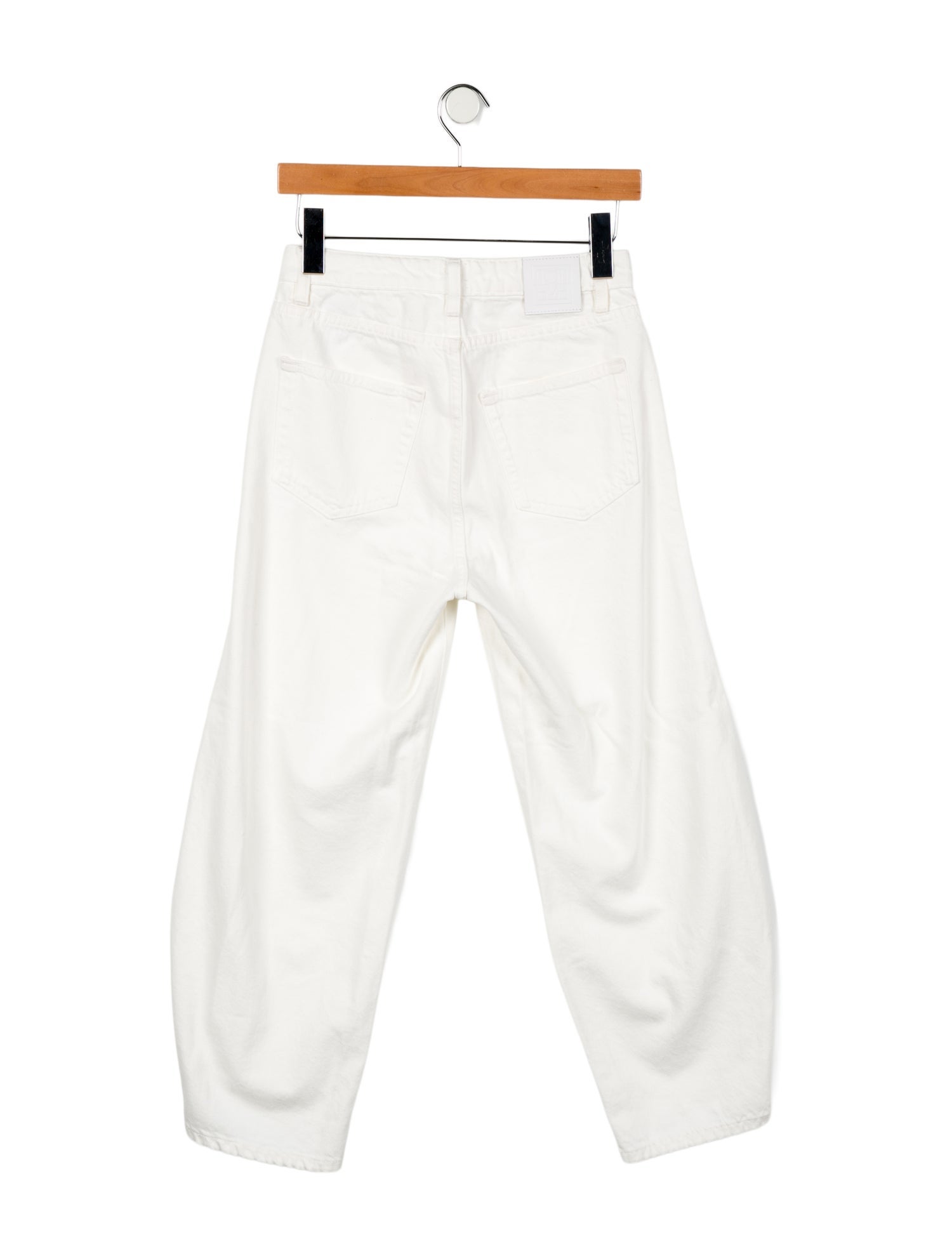 TOTEME High-Rise Straight Leg Jeans