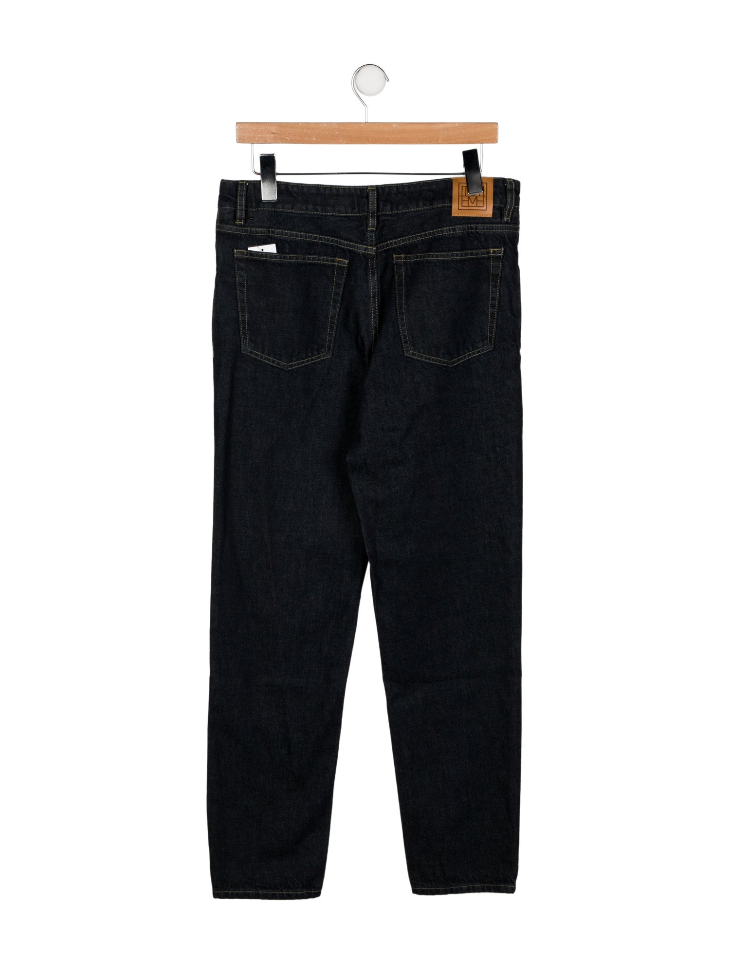TOTEME High-Rise Straight Leg Jeans w/ Tags