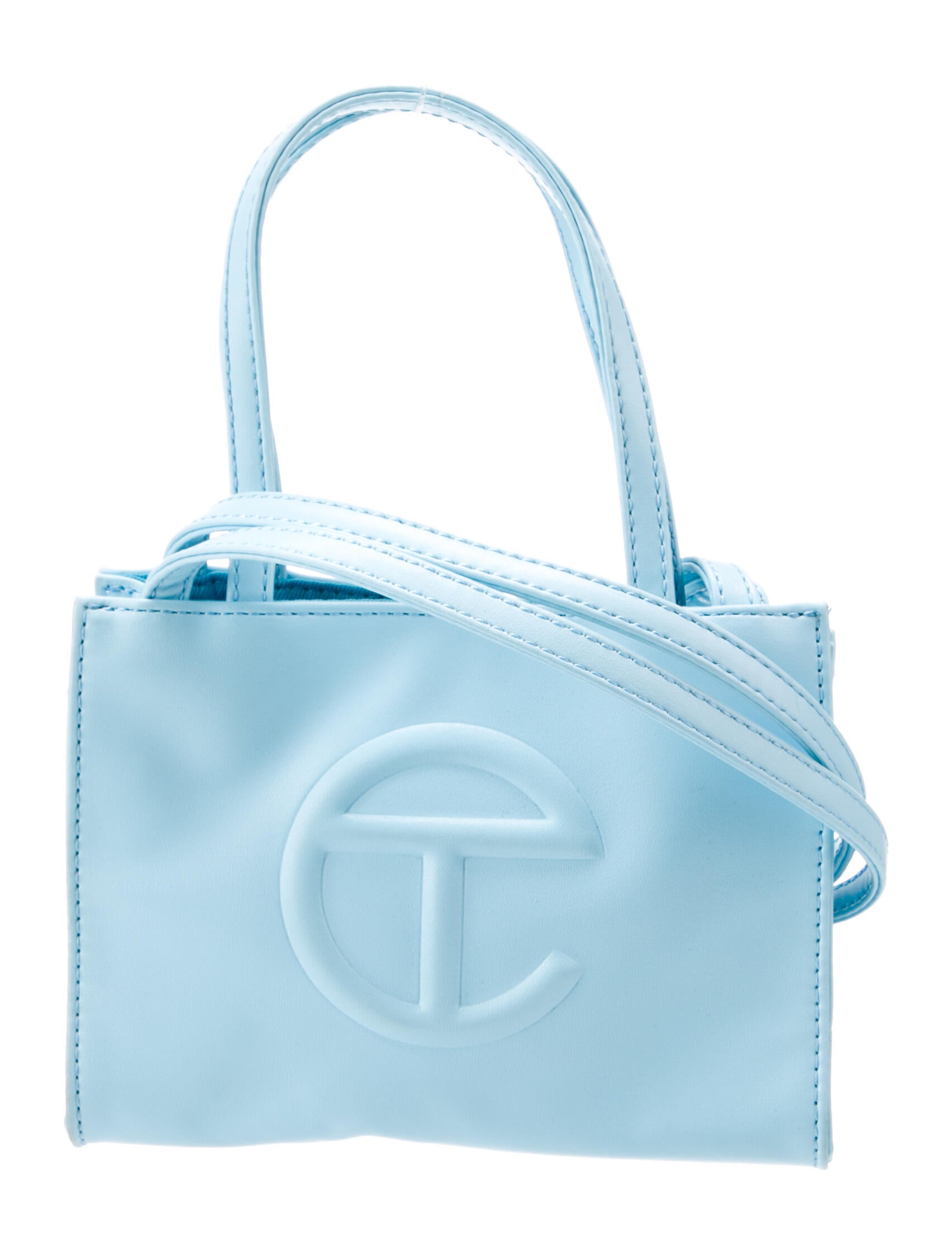 Telfar Leather Shopping Small