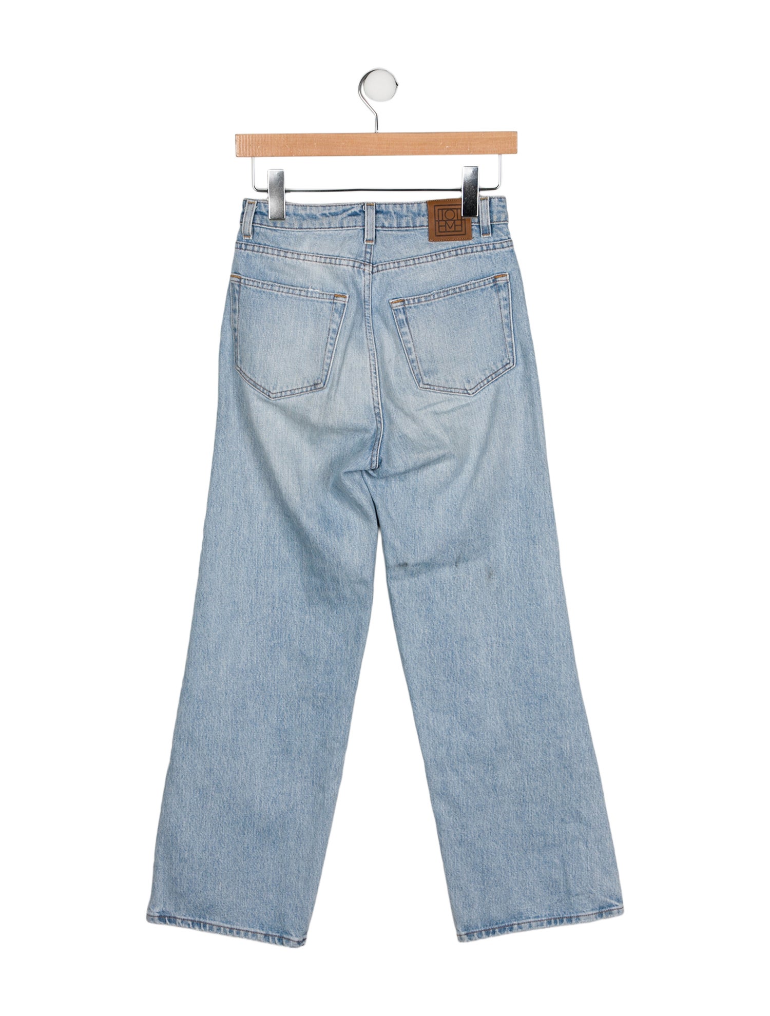 TOTEME High-Rise Wide Leg Jeans