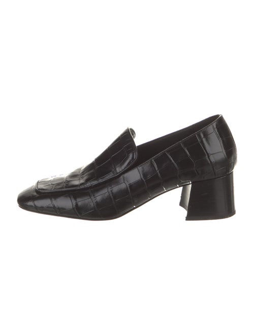TOTEME Embossed Leather Loafers