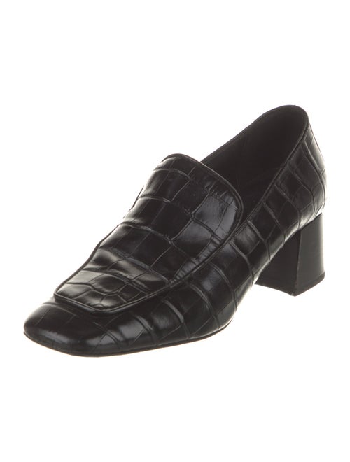 TOTEME Embossed Leather Loafers