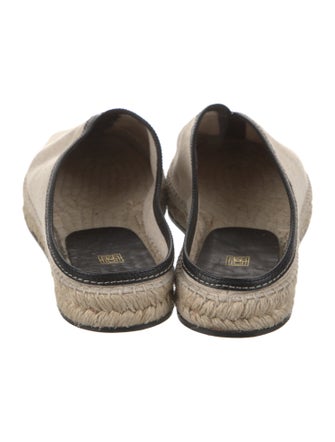 TOTEME Canvas Whipstitch Trim Mules